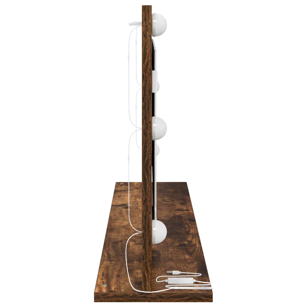 Specchio da VanitÃ  Rettangolare Rovere fumÃ© 100 x 45 x 18 cm