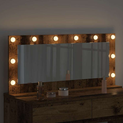 Specchio da VanitÃ  Rettangolare Legno vecchio 100 x 45 x 18 cm