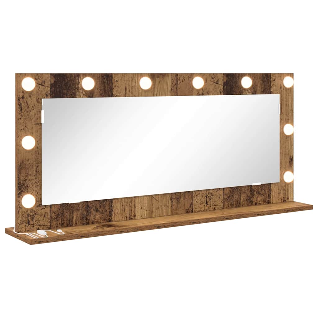 Specchio da VanitÃ  Rettangolare Legno vecchio 100 x 45 x 18 cm