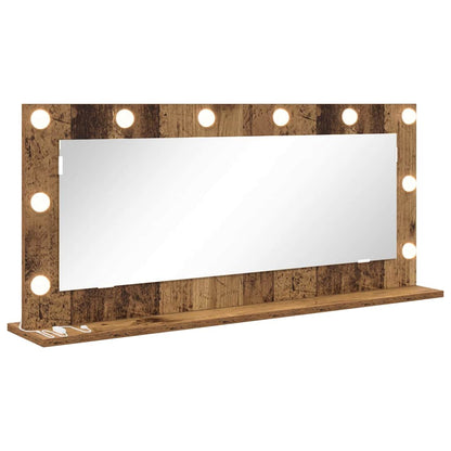 Specchio da VanitÃ  Rettangolare Legno vecchio 100 x 45 x 18 cm