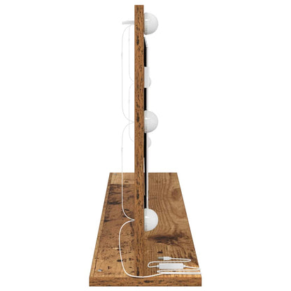 Specchio da VanitÃ  Rettangolare Legno vecchio 100 x 45 x 18 cm