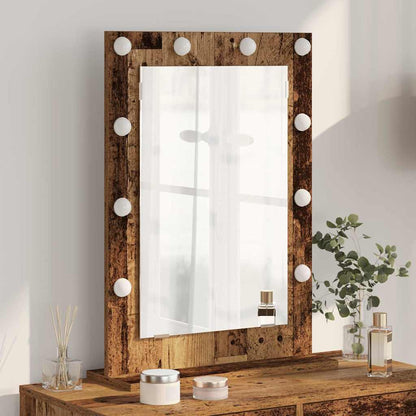 Specchio da VanitÃ  Rettangolare Rovere fumÃ© 70 x 50 x 18 cm