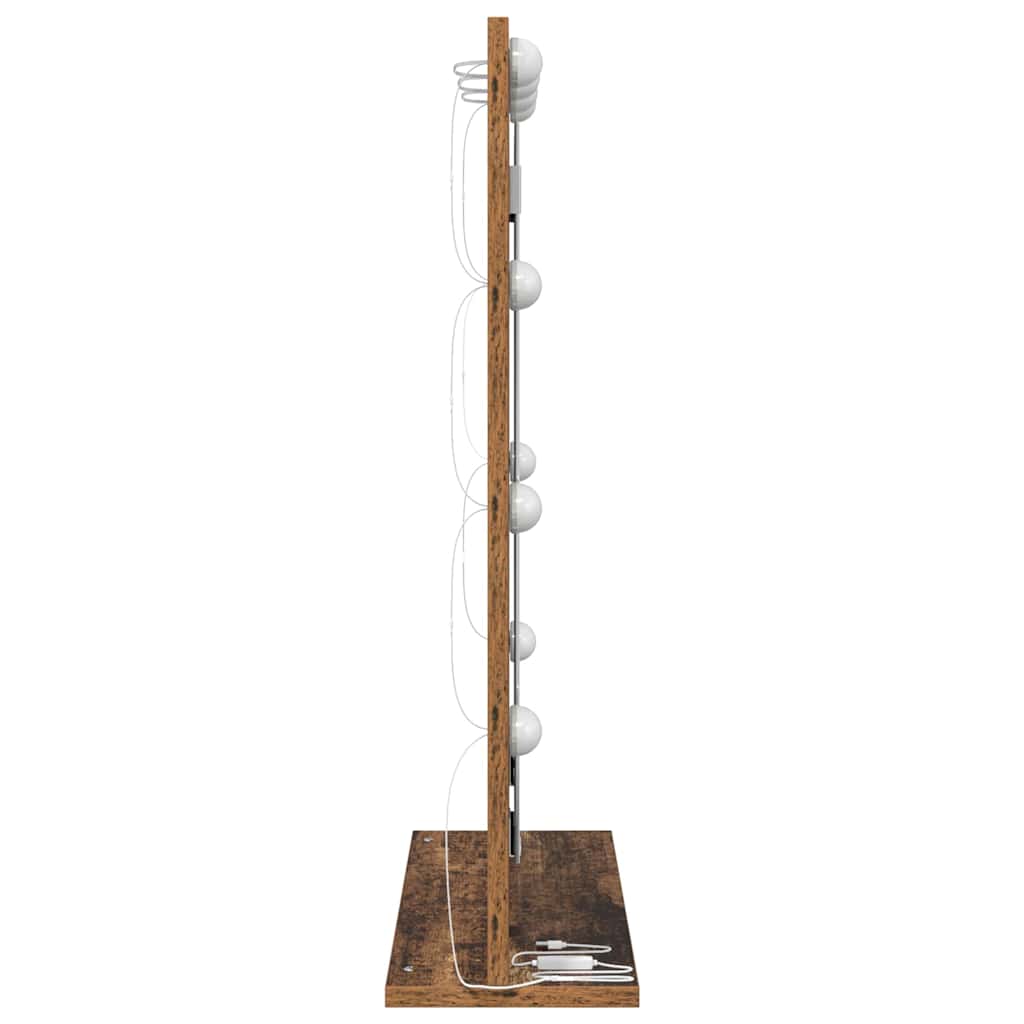 Specchio da VanitÃ  Rettangolare Rovere fumÃ© 70 x 50 x 18 cm