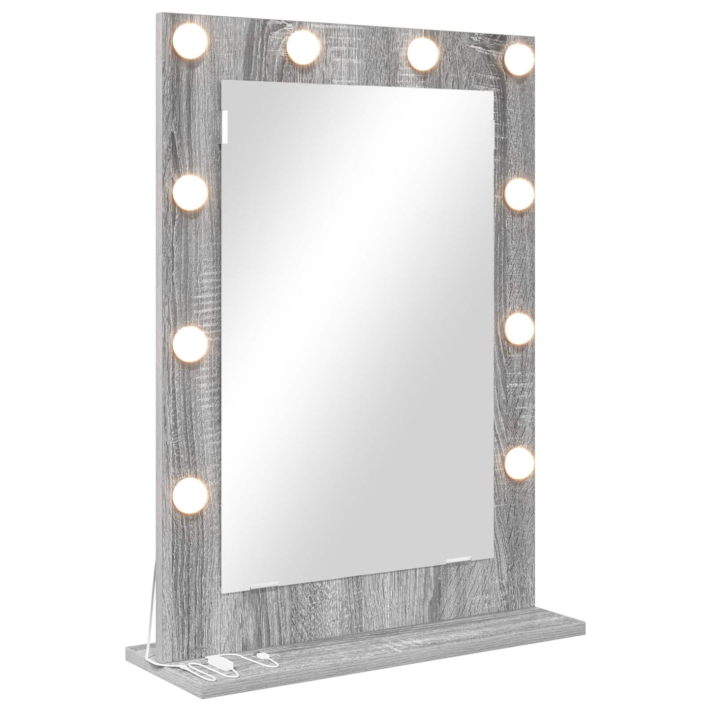 Specchio da VanitÃ  Rettangolare Grigio Sonoma 70 x 50 x 18 cm
