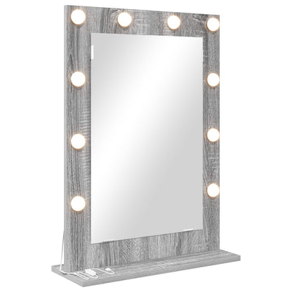 Specchio da VanitÃ  Rettangolare Grigio Sonoma 70 x 50 x 18 cm