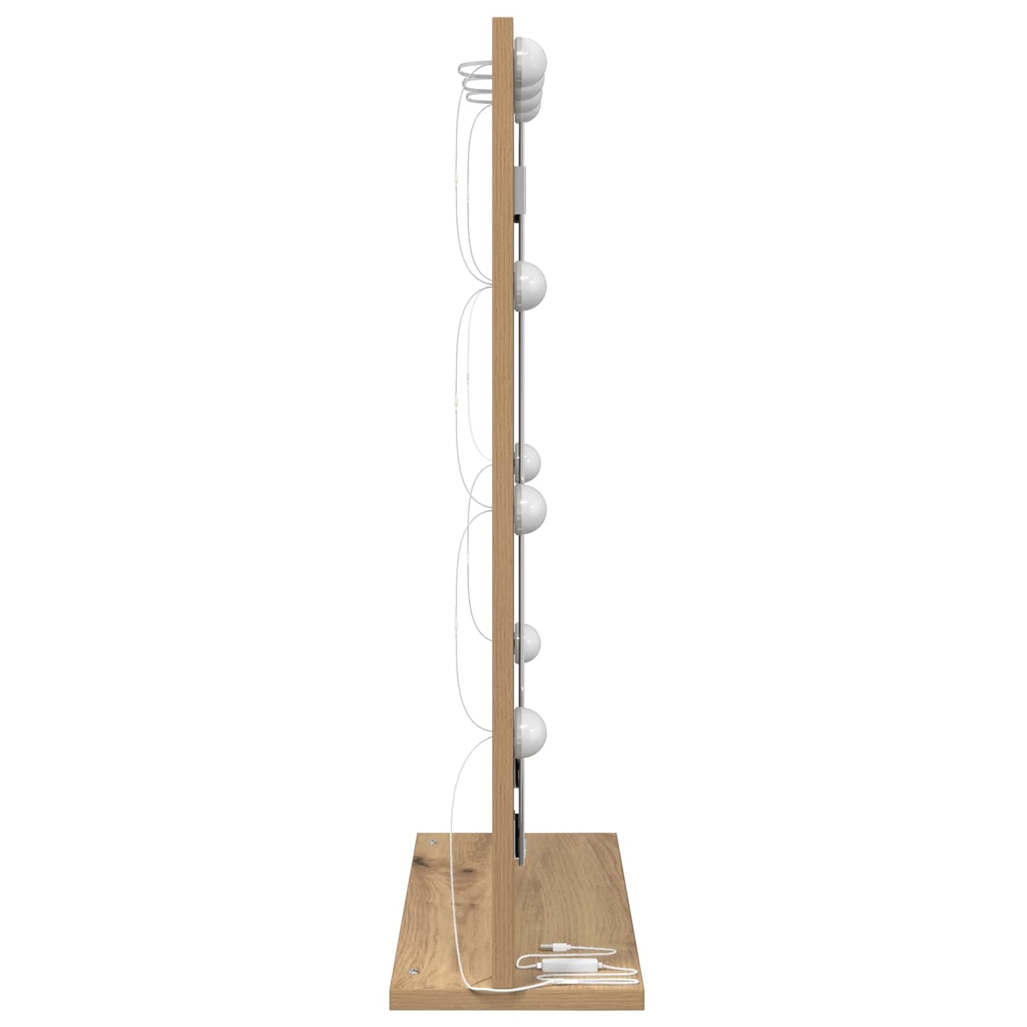 Specchio da VanitÃ  Rovere artigianale 70 x 50 x 18 cm