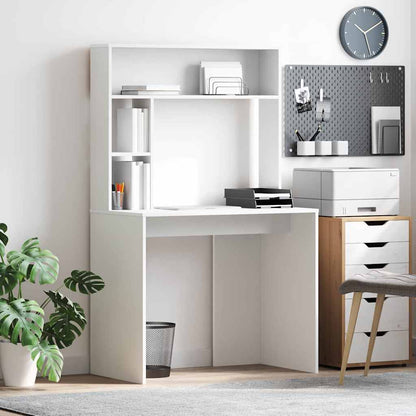 Scrivania Bianco 91 x 50 x 149 cm Legno multistrato