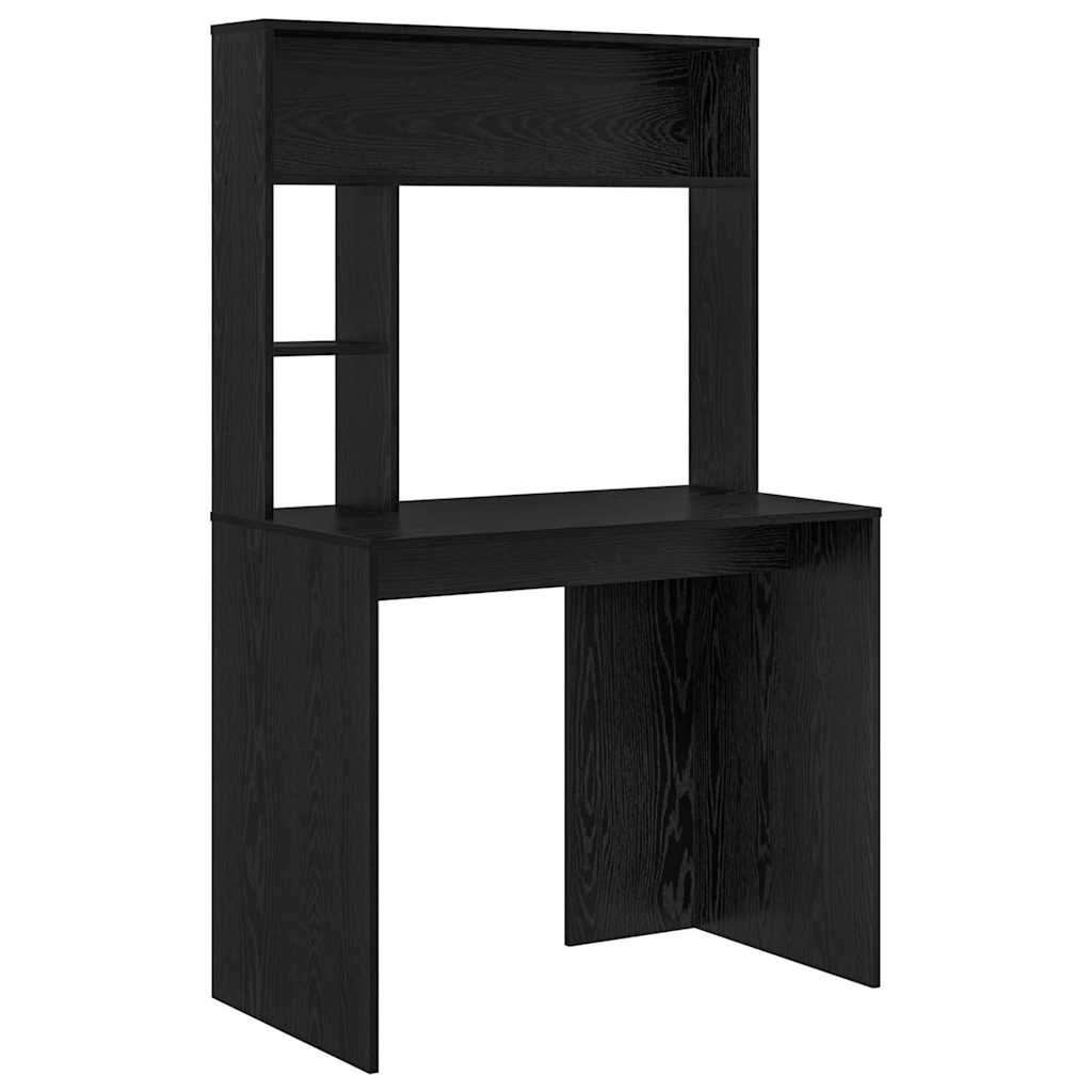 Scrivania Rovere Nero 91 x 50 x 149 cm Legno multistrato