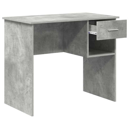 Scrivania Grigio cemento 90 x 49 x 75 cm Legno multistrato