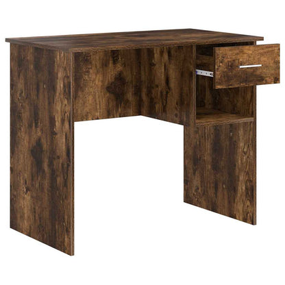 Scrivania Rovere fumÃ© 90 x 49 x 75 cm Legno multistrato