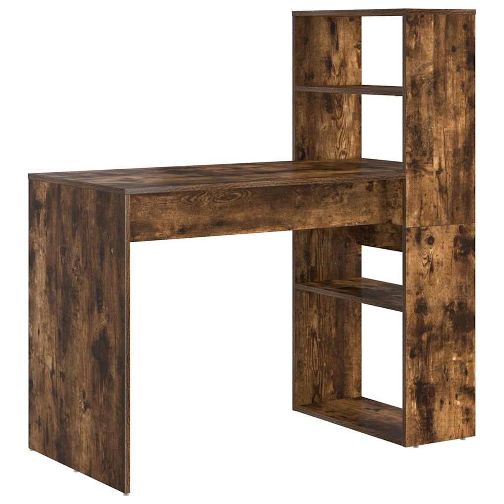 Scrivania Rovere fumÃ© 113 x 54 x 120 cm Legno multistrato