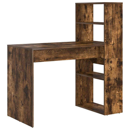Scrivania Rovere fumÃ© 113 x 54 x 120 cm Legno multistrato