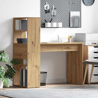 Scrivania con lo scaffale Rovere artigianale 113 x 54 x 120 cm