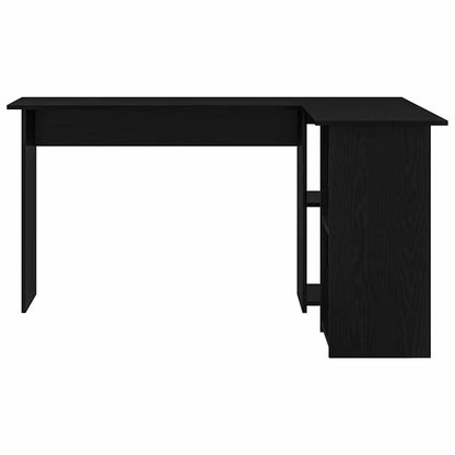 Scrivania Rovere Nero 142 x 102 x 73 cm Legno multistrato