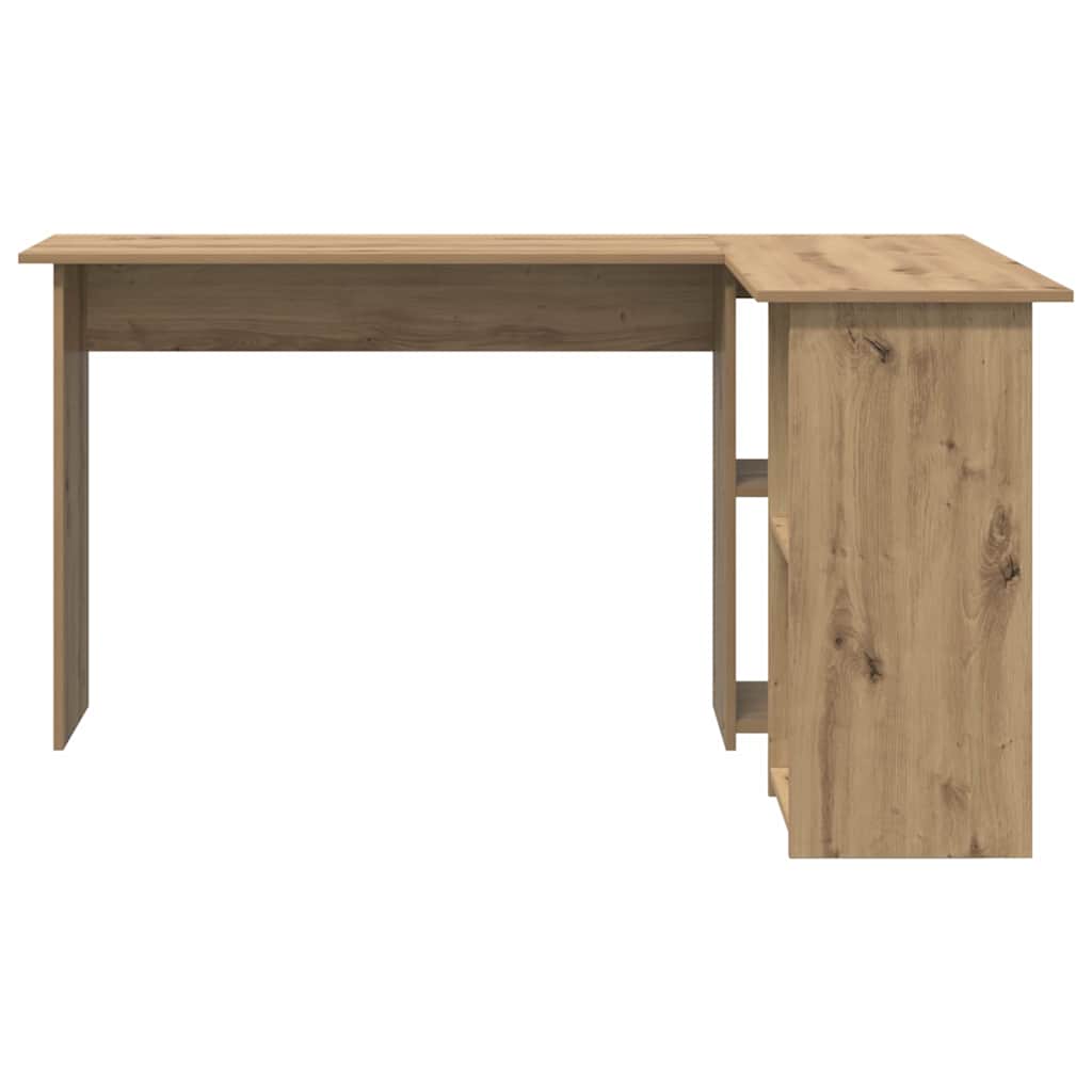 Scrivania con lo scaffale Rovere artigianale 142 x 102 x 73 cm