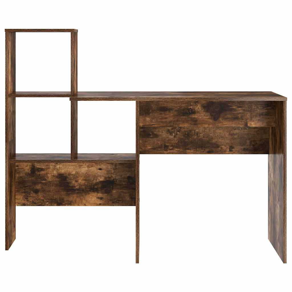Scrivania Rovere fumÃ© 131,5 x 50 x 106,5 cm Legno multistrato
