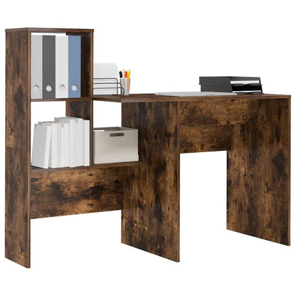 Scrivania Rovere fumÃ© 131,5 x 50 x 106,5 cm Legno multistrato