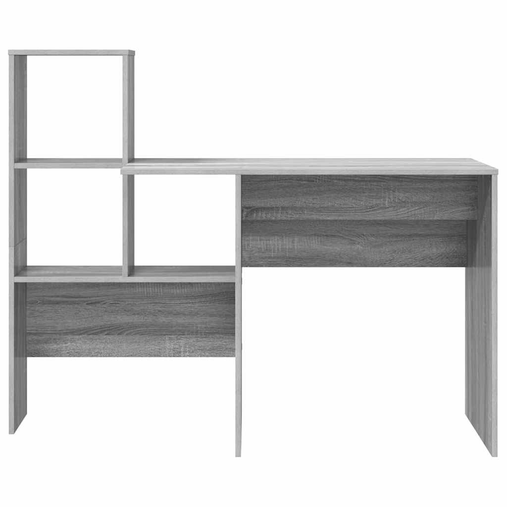 Scrivania Grigio Sonoma 131,5 x 50 x 106,5 cm Legno multistrato