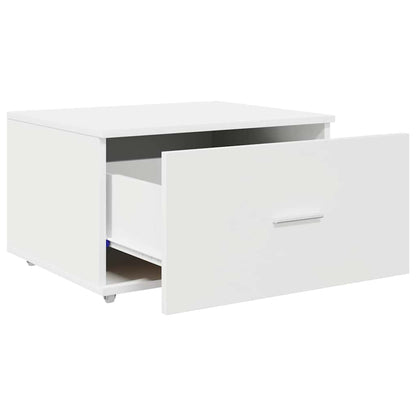 Mobile con Cassetti con ruota Bianco 55 x 45 x 31 cm