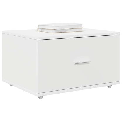 Mobile con Cassetti con ruota Bianco 55 x 45 x 31 cm
