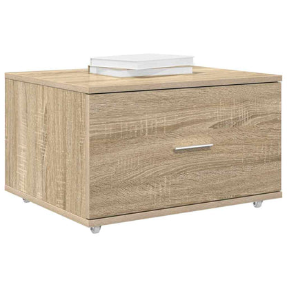 Mobile con Cassetti con ruota Rovere Sonoma 55 x 45 x 31 cm