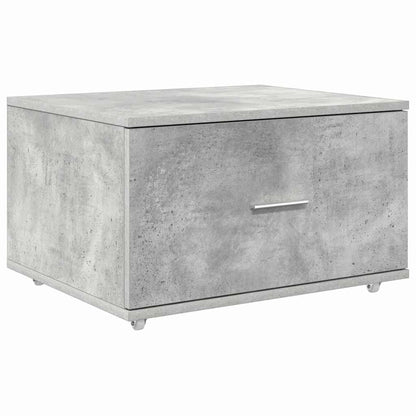 Mobile con Cassetti con ruota Grigio cemento 55 x 45 x 31 cm