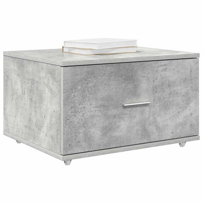 Mobile con Cassetti con ruota Grigio cemento 55 x 45 x 31 cm