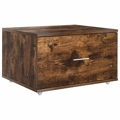 Mobile con Cassetti con ruota Rovere fumÃ© 55 x 45 x 31 cm