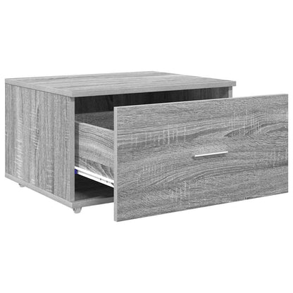 Mobile con Cassetti con ruota Grigio Sonoma 55 x 45 x 31 cm