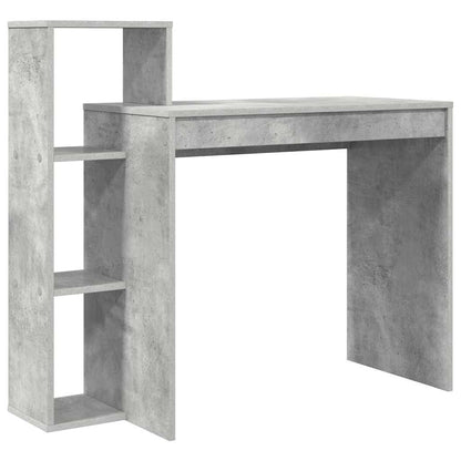 Scrivania Grigio cemento 100 x 40 x 90 cm Legno multistrato