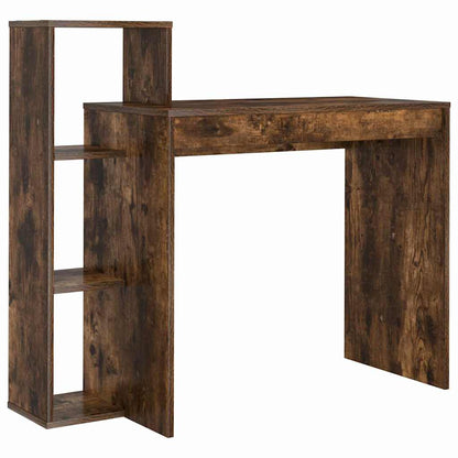 Scrivania Rovere fumÃƒÂ© 100 x 40 x 90 cm Legno multistrato