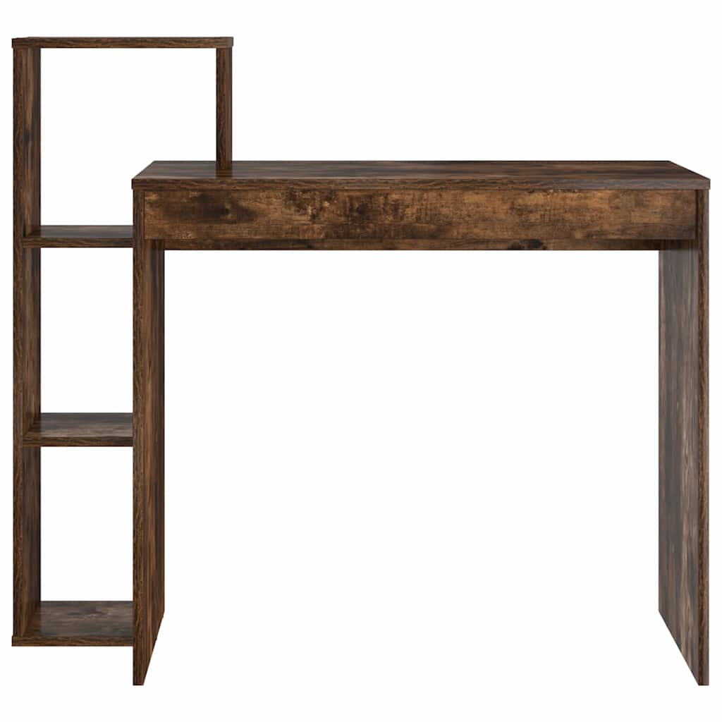Scrivania Rovere fumÃƒÂ© 100 x 40 x 90 cm Legno multistrato