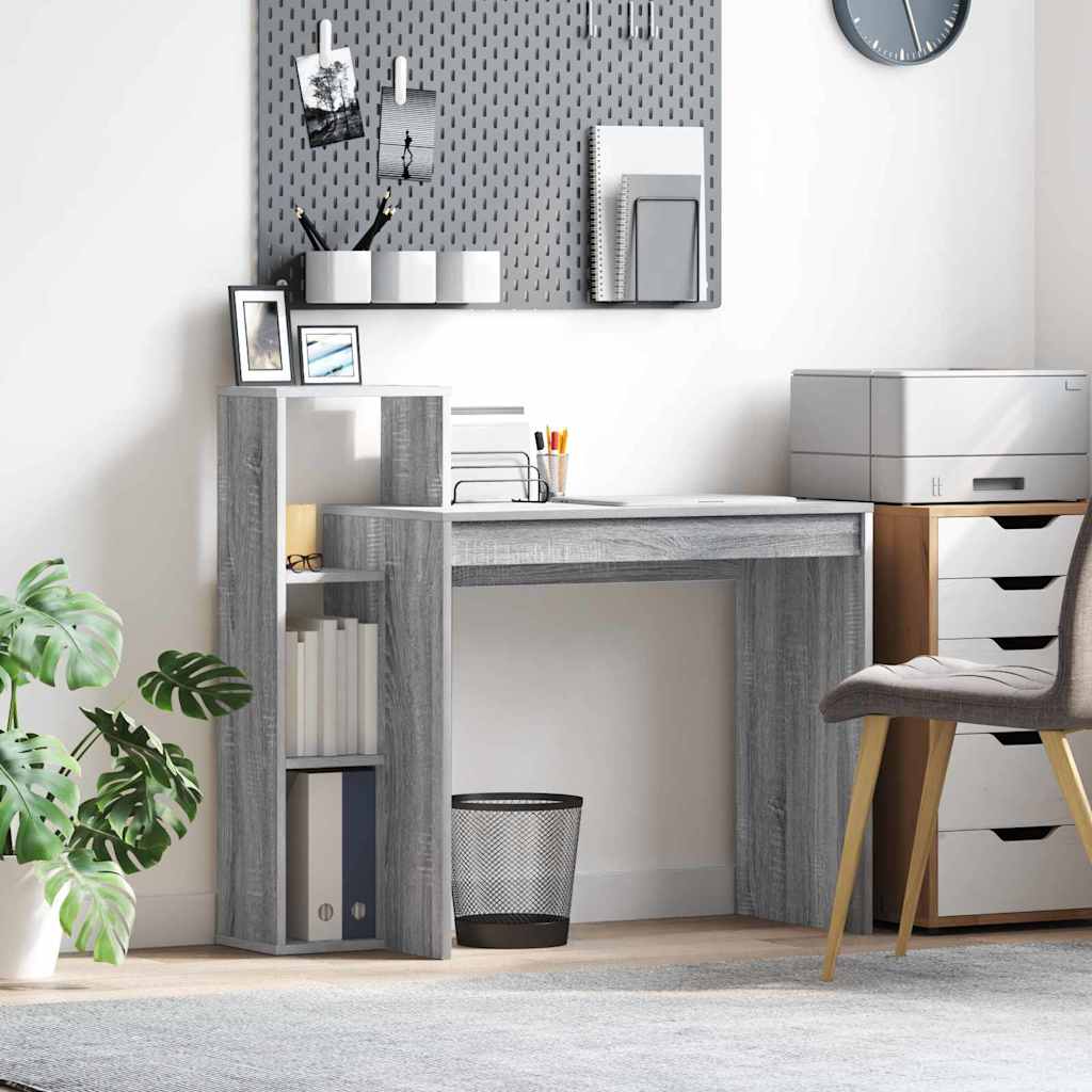 Scrivania Grigio Sonoma 100 x 40 x 90 cm Legno multistrato