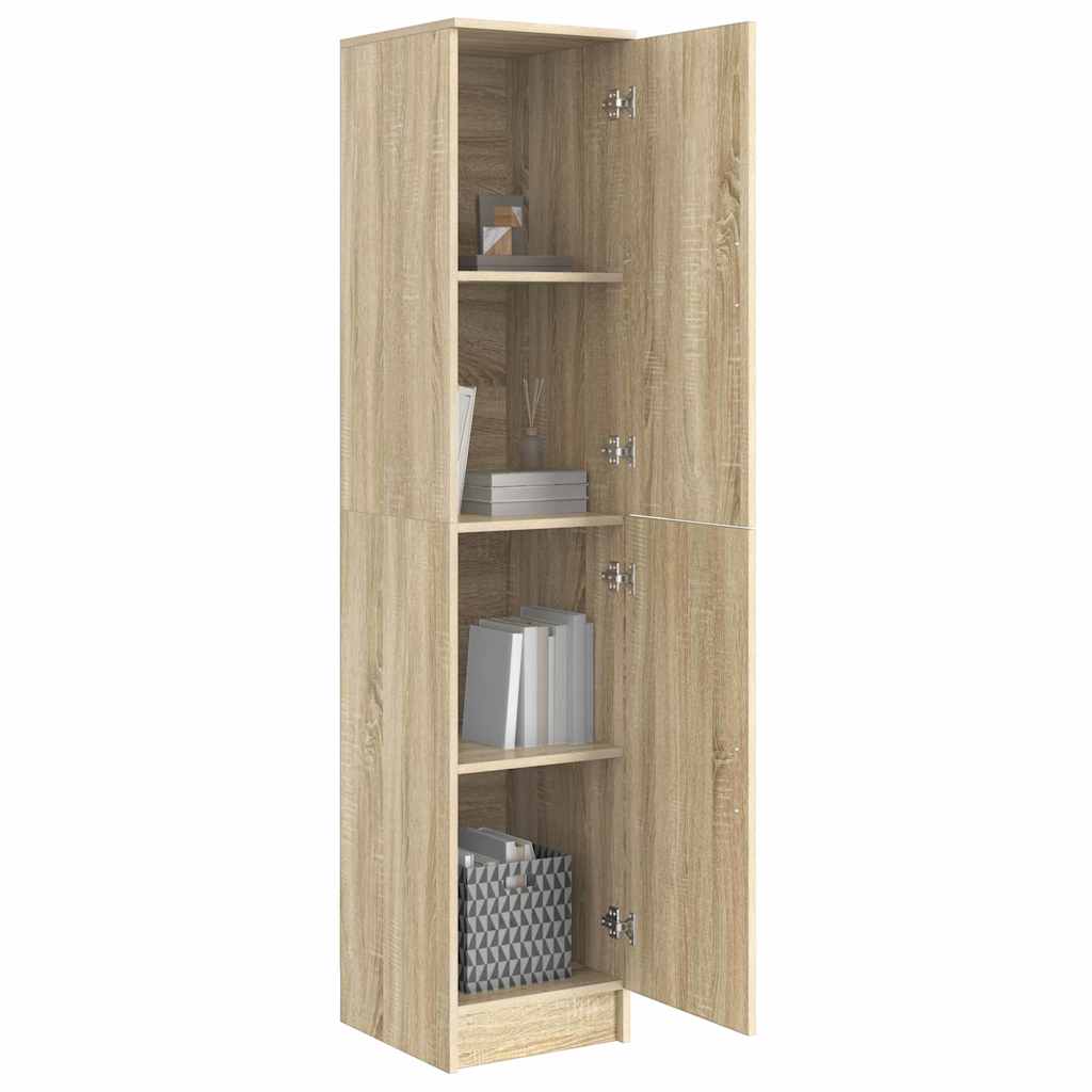 Credenza Rovere Sonoma 35 x 39 x 168 cm