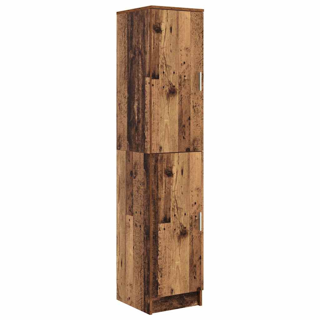 Credenza Legno vecchio 35 x 39 x 168 cm