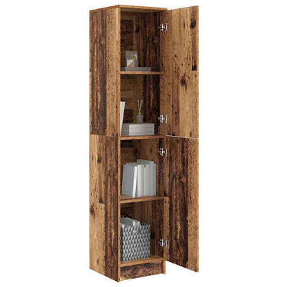Credenza Legno vecchio 35 x 39 x 168 cm