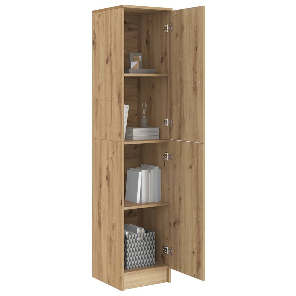 Credenza Rovere artigianale 35 x 39 x 168 cm