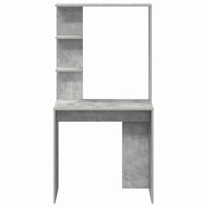 Scrivania Grigio cemento 78,5 x 37 x 154,5 cm Legno multistrato