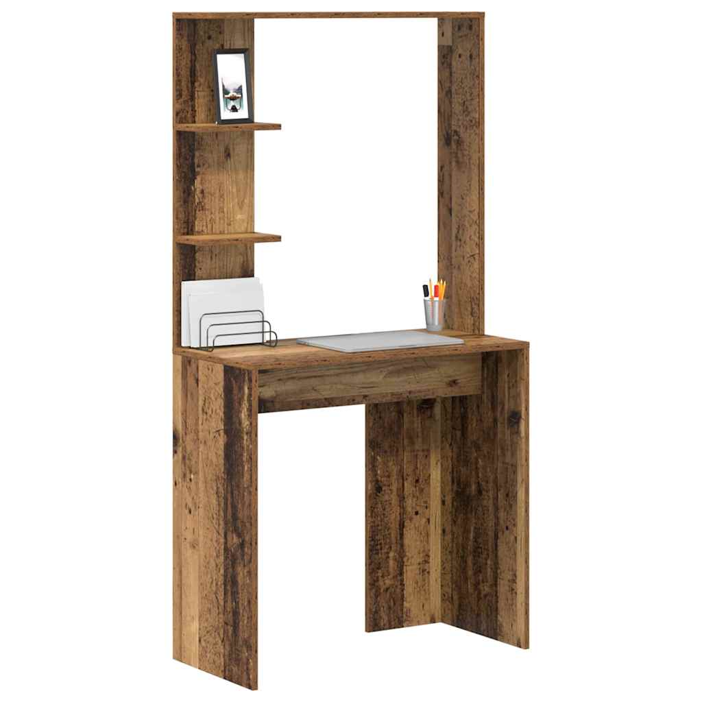 Scrivania Legno vecchio 78,5 x 37 x 154,5 cm Legno multistrato