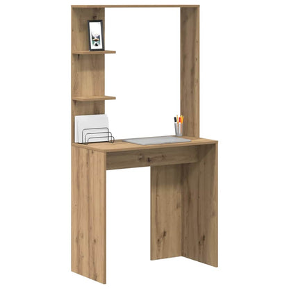 Scrivania Rovere artigianale 78,5 x 37 x 154,5 cm