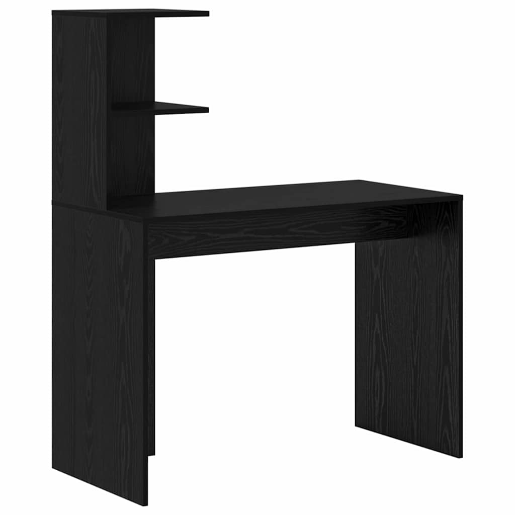 Scrivania Rovere Nero 102 x 50 x 124 cm Legno multistrato