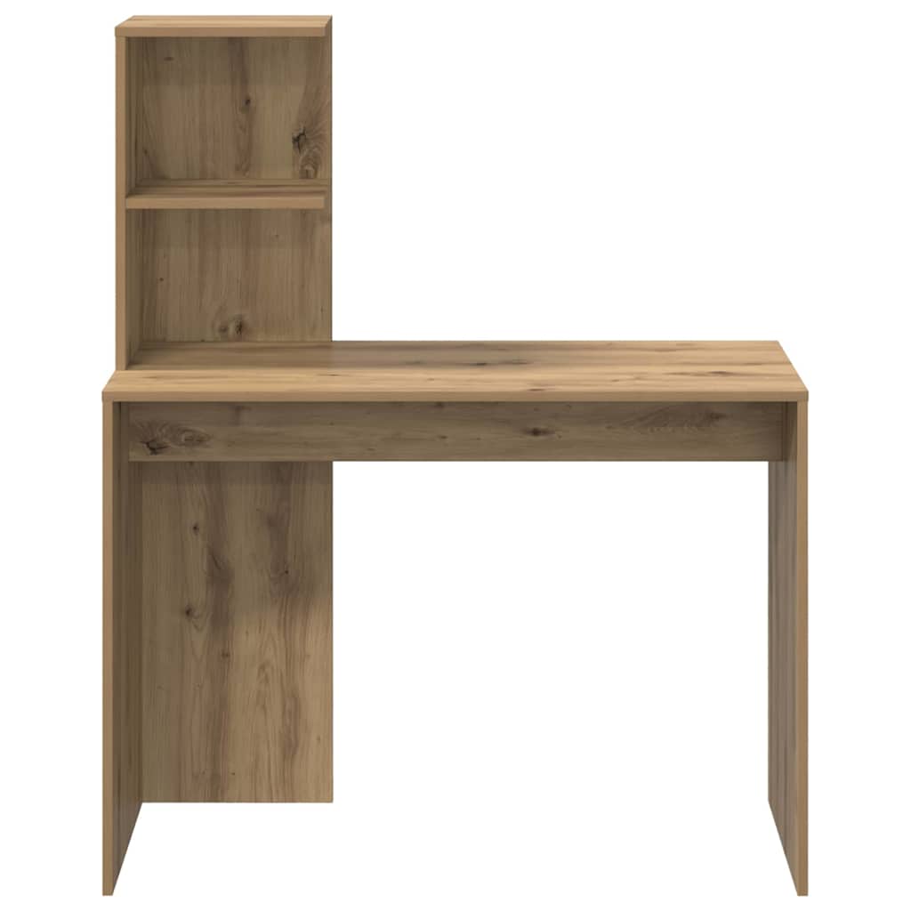 Scrivania con lo scaffale Rovere artigianale 102 x 50 x 124 cm