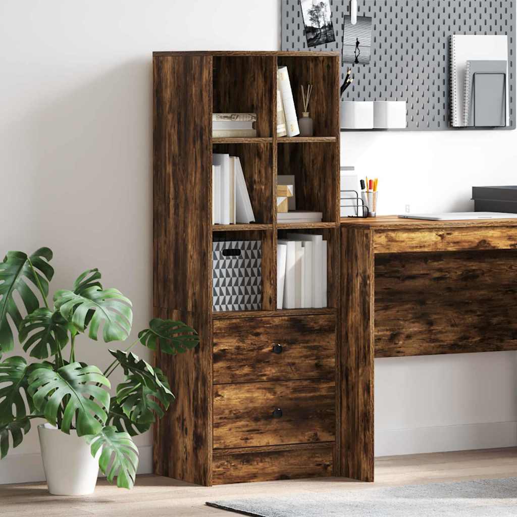 Credenza con cassetto Rovere fumÃ© 45,5 x 34 x 127 cm