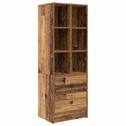 Credenza con cassetto Legno vecchio 45,5 x 34 x 127 cm