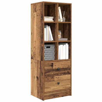 Credenza con cassetto Legno vecchio 45,5 x 34 x 127 cm