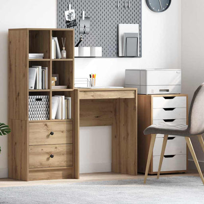 Scrivania Rovere artigianale 60 x 40 x 76 cm