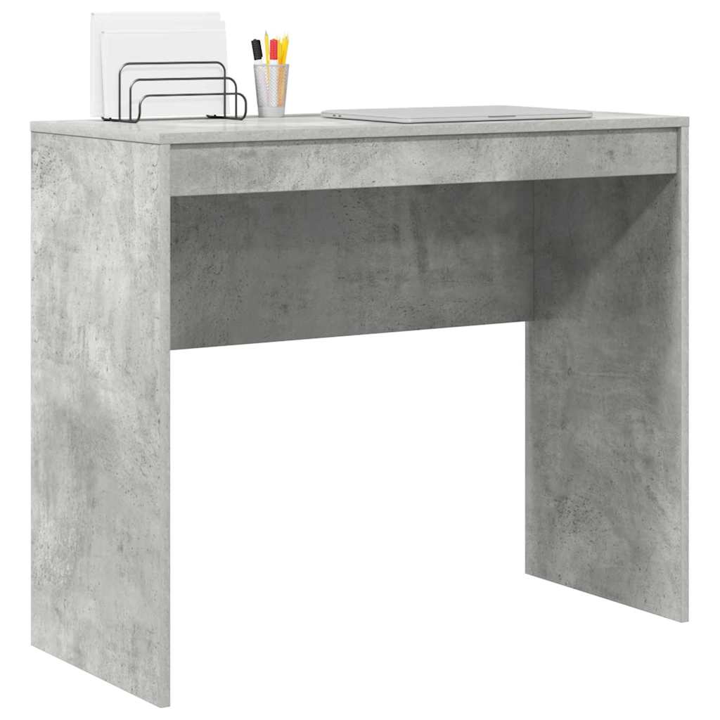 Scrivania Grigio cemento 90 x 40 x 76 cm