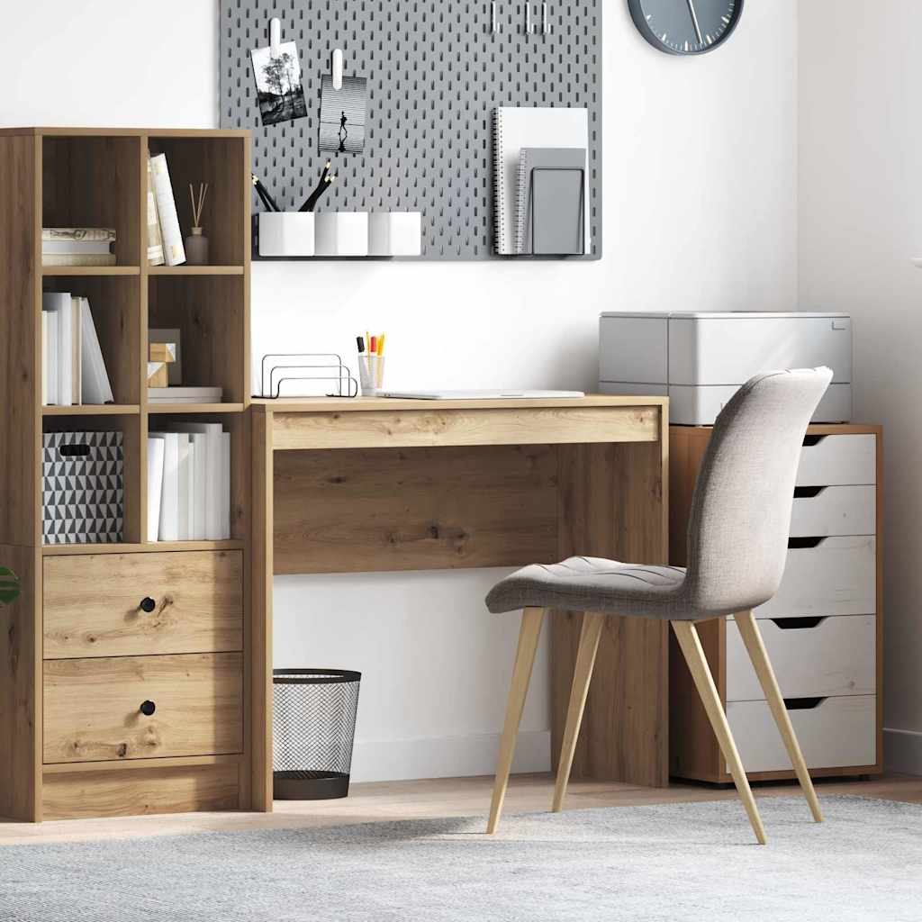 Scrivania Rovere artigianale 90 x 40 x 76 cm