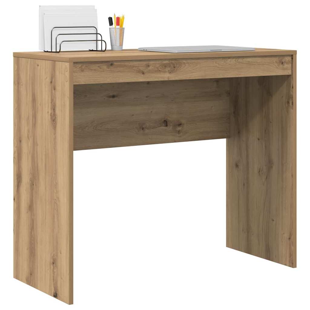 Scrivania Rovere artigianale 90 x 40 x 76 cm