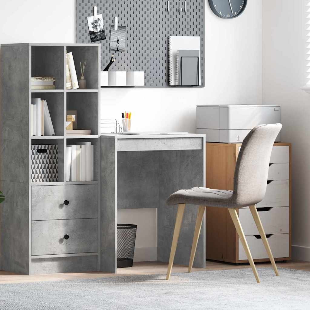 Scrivania Grigio cemento 60 x 50 x 76 cm